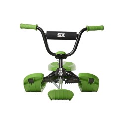 STIGA Snowracer Curve SX Slittino da Neve, Bob con Sterzo BMX e Freno per Adulti e Bambini dai 7 Anni