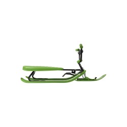 STIGA Snowracer Curve SX Slittino da Neve, Bob con Sterzo BMX e Freno per Adulti e Bambini dai 7 Anni